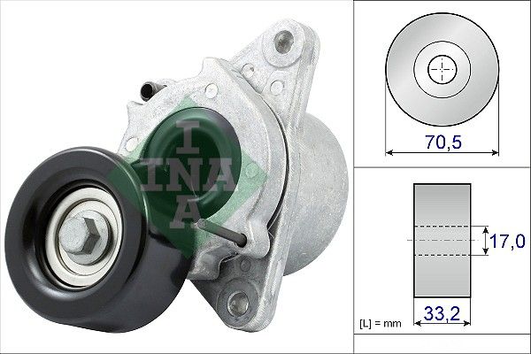 WILMINK GROUP Натяжная планка, поликлиновой ремень WG1253549